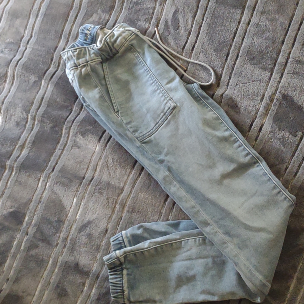 AE Jogger Style Mom Jeggings 0